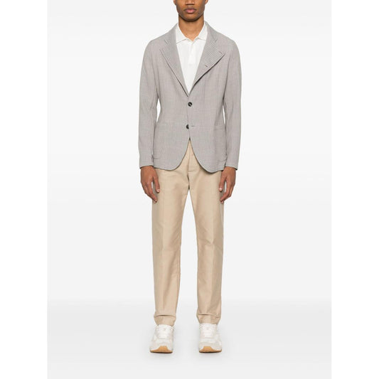 Emporio Armani Jacket with high collar Jackets Emporio Armani White Smoke