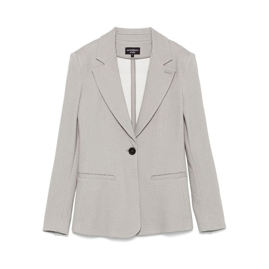 Emporio Armani Icon Blazer Jackets Emporio Armani Gray