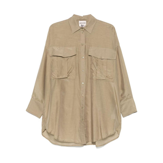 Semicouture Shirts Beige Shirts Semicouture Rosy Brown