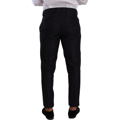 Dolce & Gabbana Blue MARTINI Slim fit 2 Piece Coat Suit