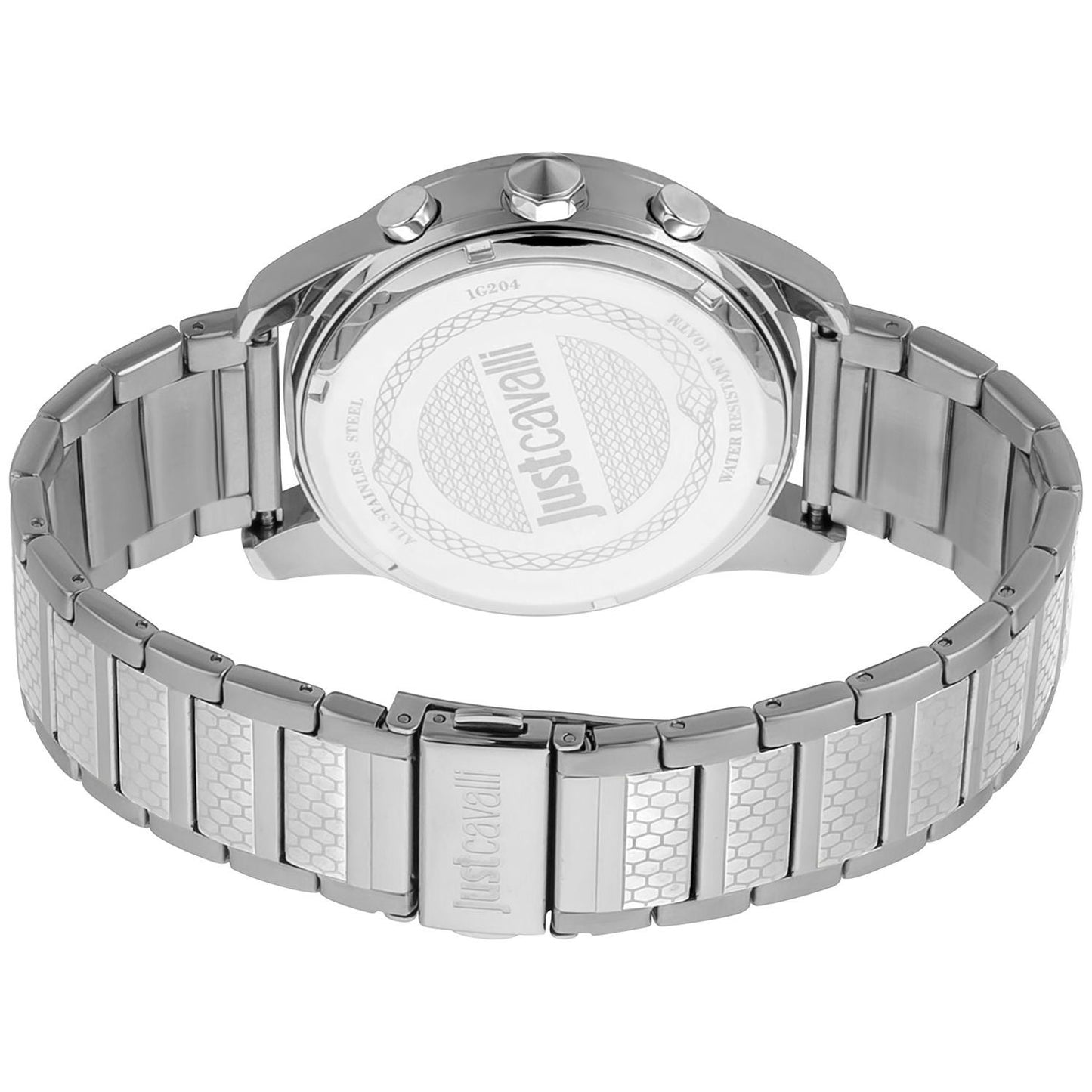 Just Cavalli Silver Men Watch Just Cavalli