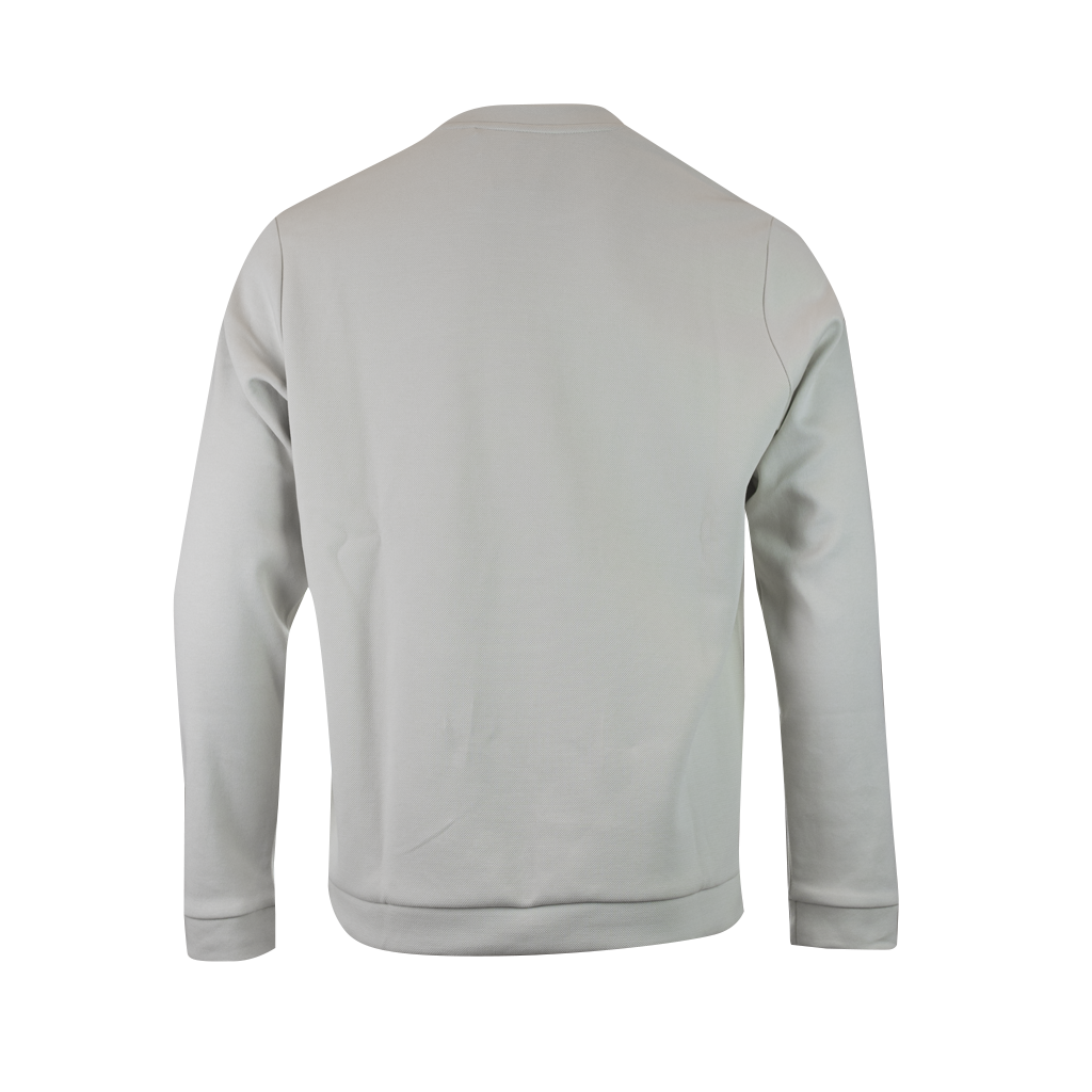 Hugo Boss Elegant Beige Cotton Sweatshirt Hugo Boss