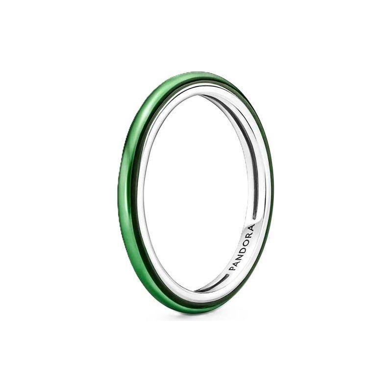 PANDORA JEWELS Mod. ME COLLECTION SHOCKING GREEN - RING - Size 50 Ring PANDORA