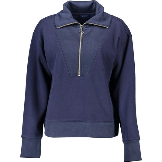 Gant Chic High Collar Half Zip Sweater Gant