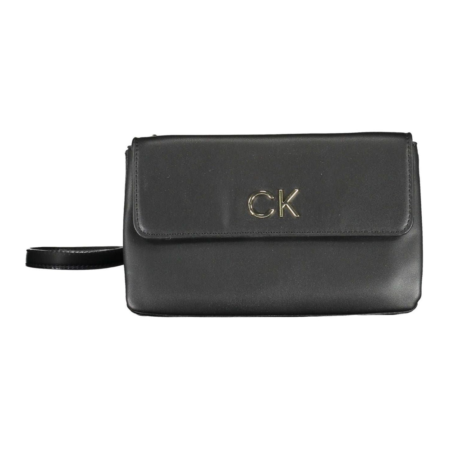 Calvin Klein Black Polyester Women Handbag Calvin Klein