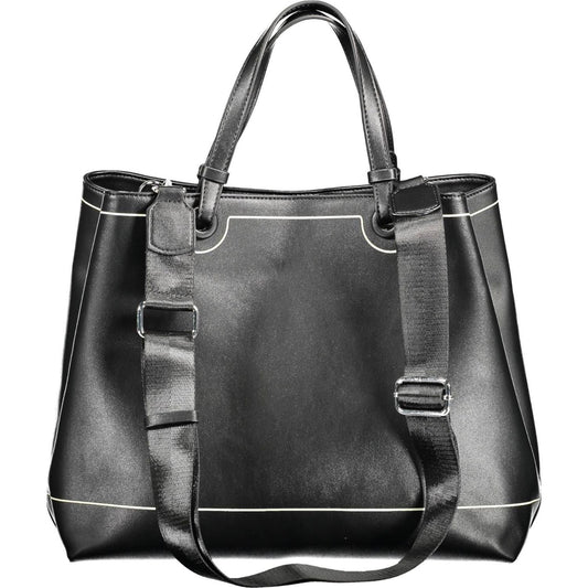 BYBLOS Black Polyethylene Women Handbag BYBLOS