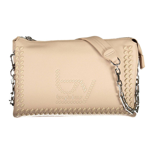 BYBLOS Chic Beige Chain-Handle Shoulder Bag BYBLOS