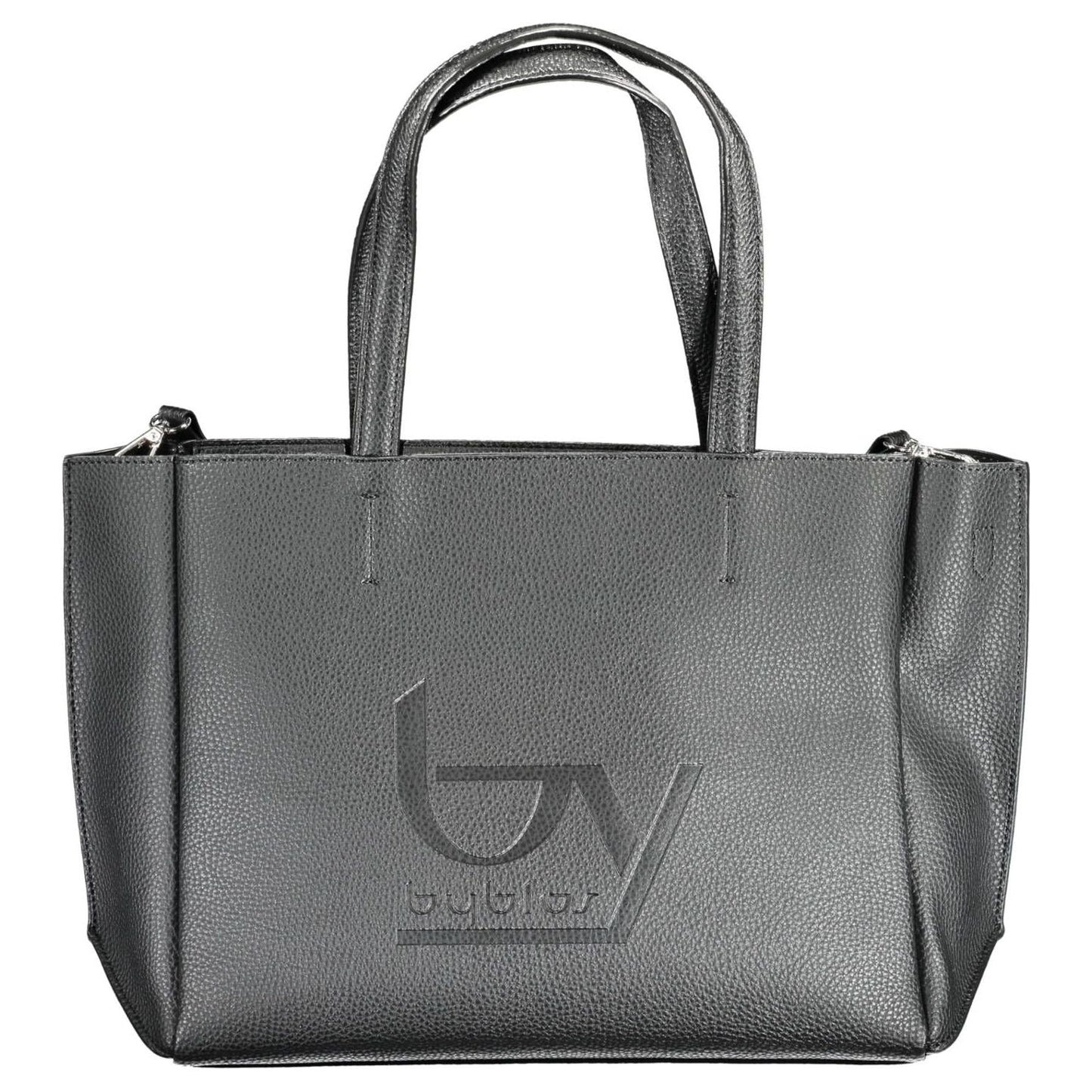 BYBLOS Black Polyethylene Women Handbag BYBLOS