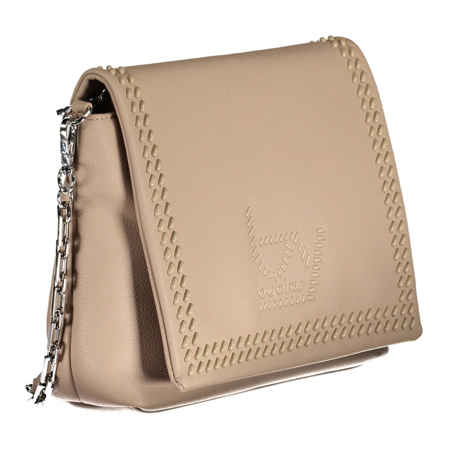 BYBLOS Beige Polyethylene Women Handbag BYBLOS