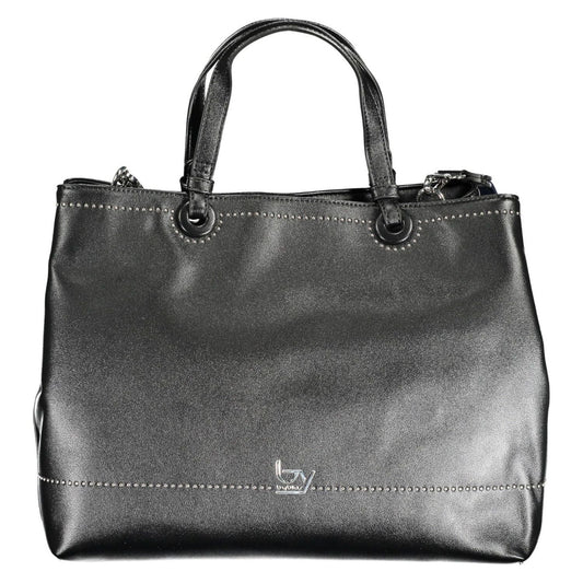 BYBLOS Chic Two-Handle City Bag with Contrast Detail BYBLOS