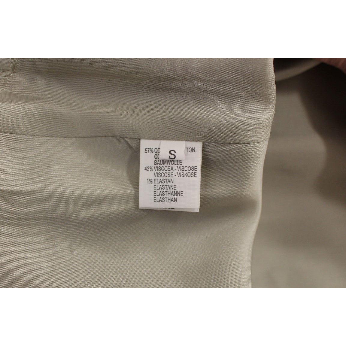 粉色和灰色时尚百褶迷你裙