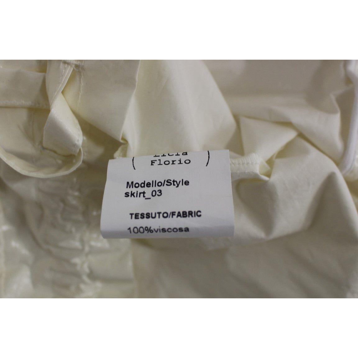 优雅白色系腰裙