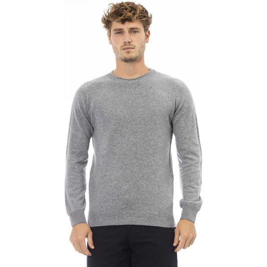 Alpha Studio Sweaters Sweaters Alpha Studio Dark Gray
