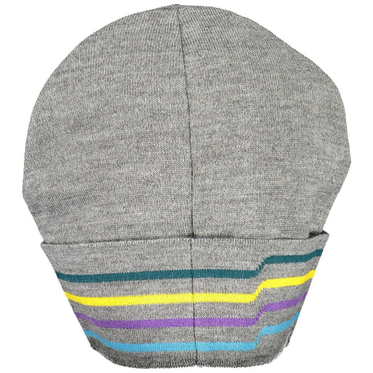 Harmont & Blaine Gray Wool Men Cap Harmont & Blaine