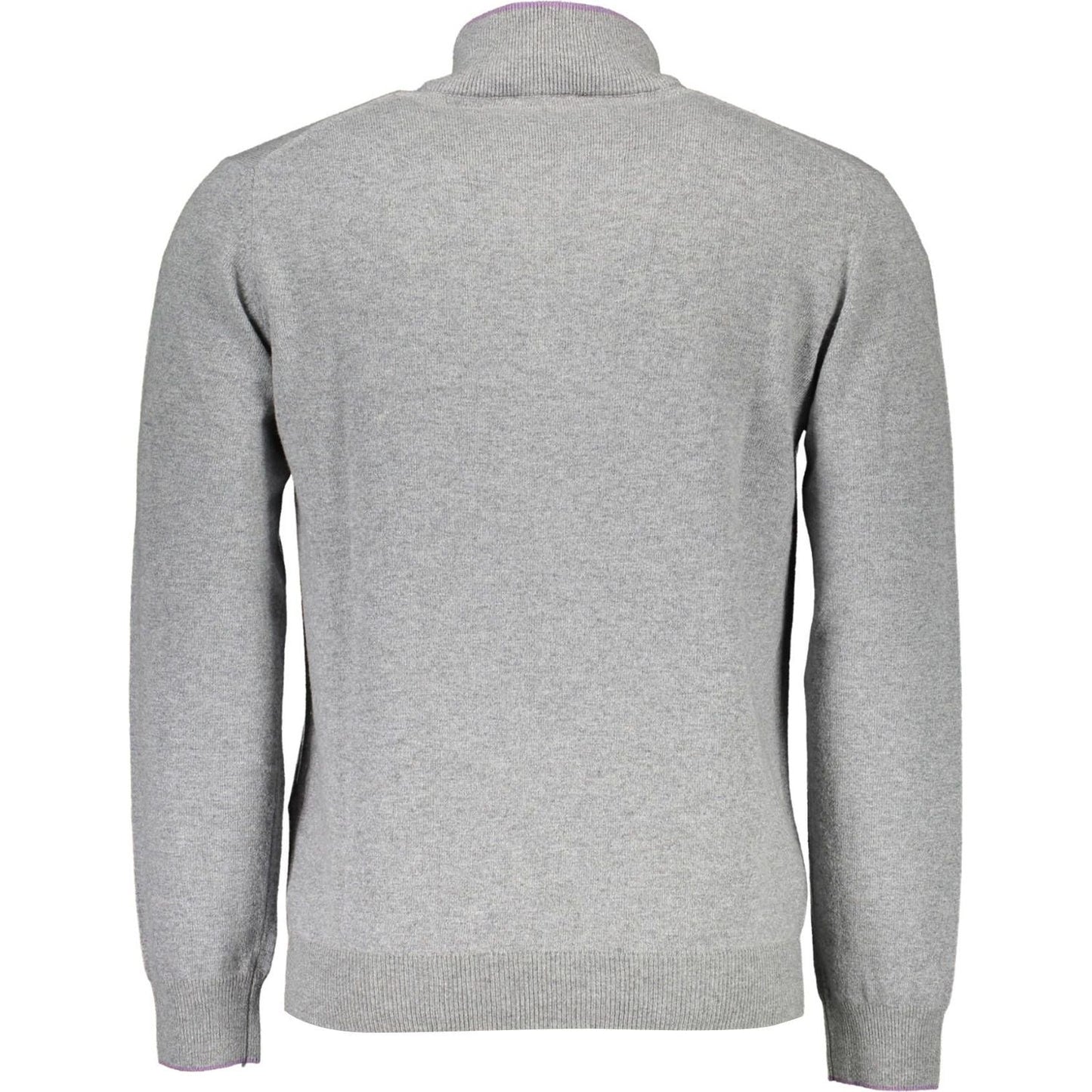 Harmont & Blaine Gray Wool Men Sweater Harmont & Blaine