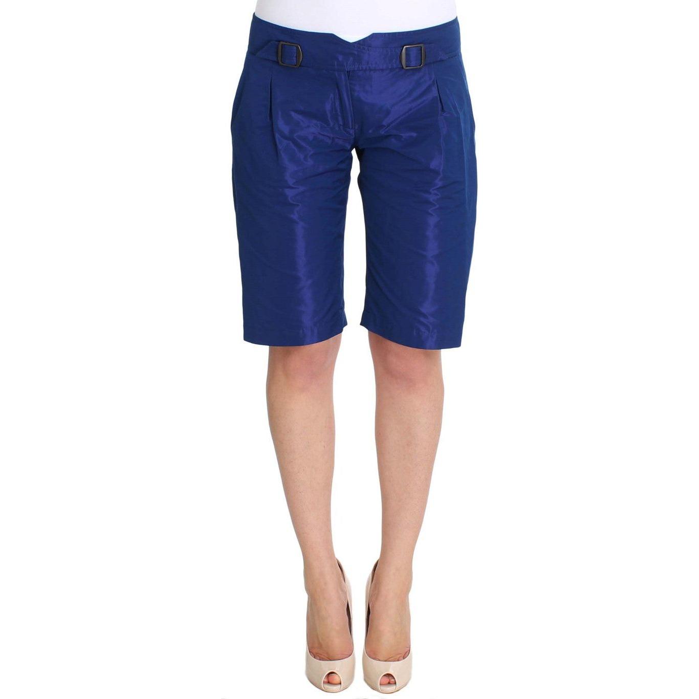 Ermanno Scervino Blue Above Knees Bermuda Shorts Ermanno Scervino