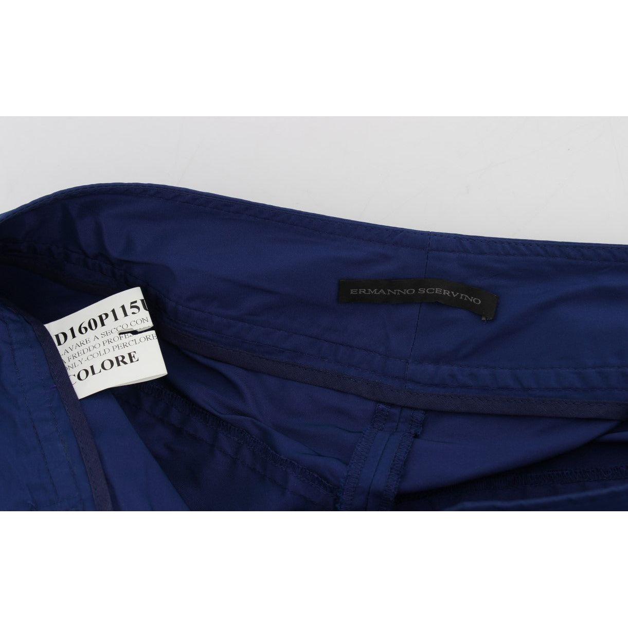 Ermanno Scervino Blue Above Knees Bermuda Shorts Ermanno Scervino