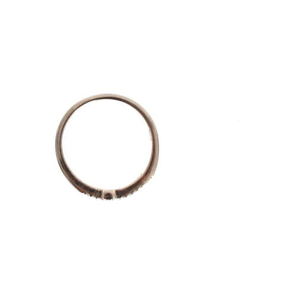 Nialaya Silver CZ Cross 925 Ring Nialaya