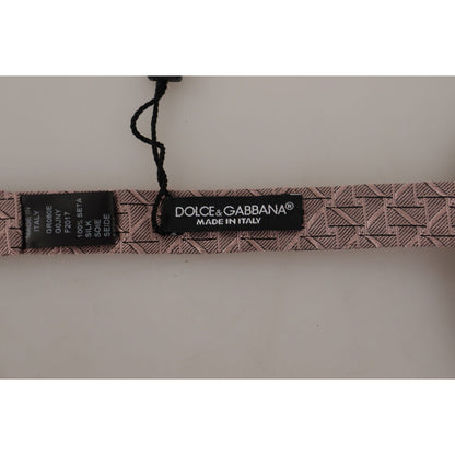 Dolce & Gabbana Gray Fantasy Print Adjustable Neck Papillon Bow Tie Dolce & Gabbana