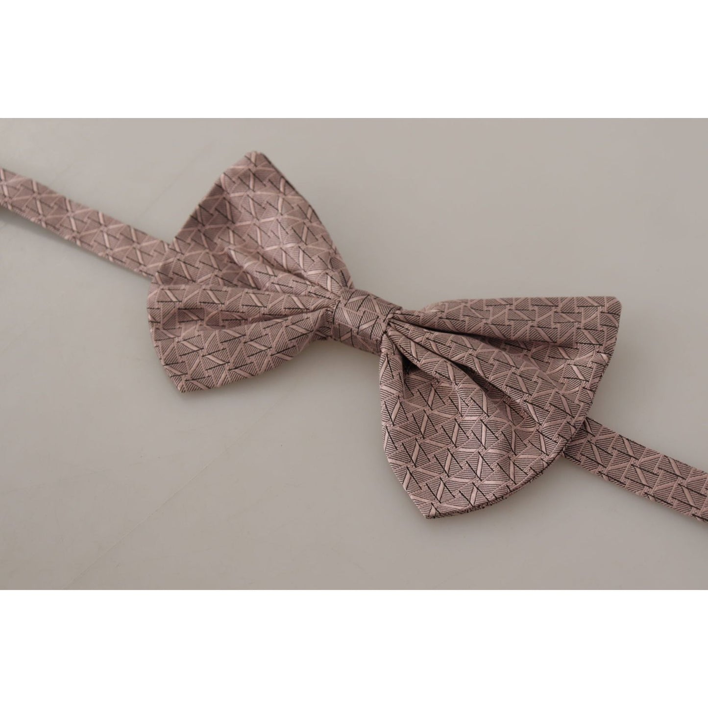 Dolce & Gabbana Gray Fantasy Print Adjustable Neck Papillon Bow Tie Dolce & Gabbana