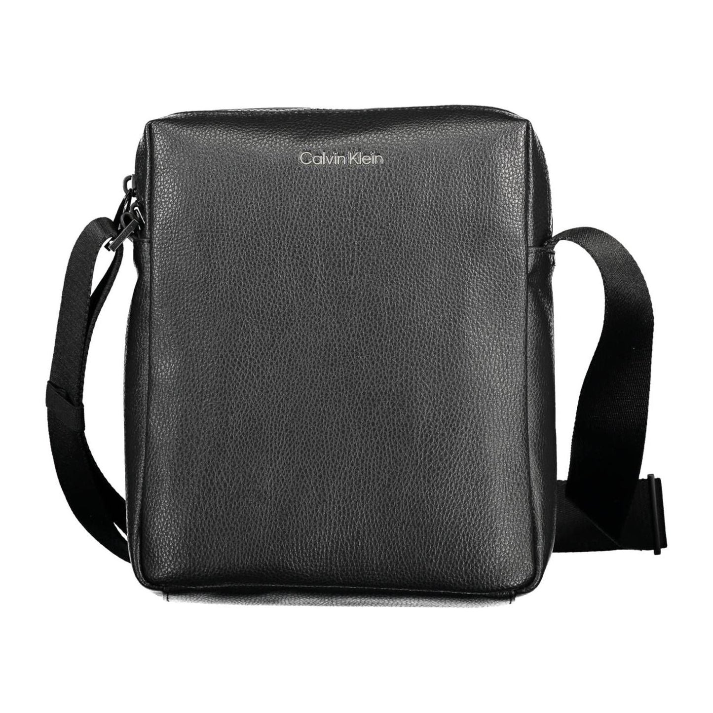 Calvin Klein Black Polyester Men Shoulder Bag Calvin Klein