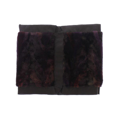 Dolce & Gabbana Purple MINK Fur Scarf Foulard Neck Wrap Dolce & Gabbana