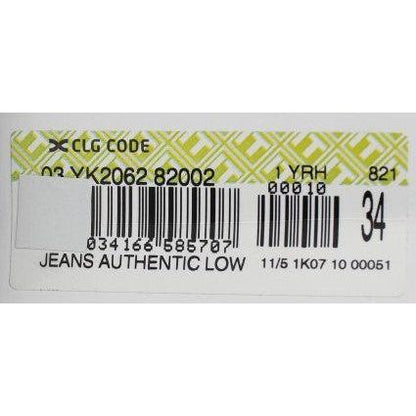 Acht Gray Cotton Regular Low Fit Jeans Acht