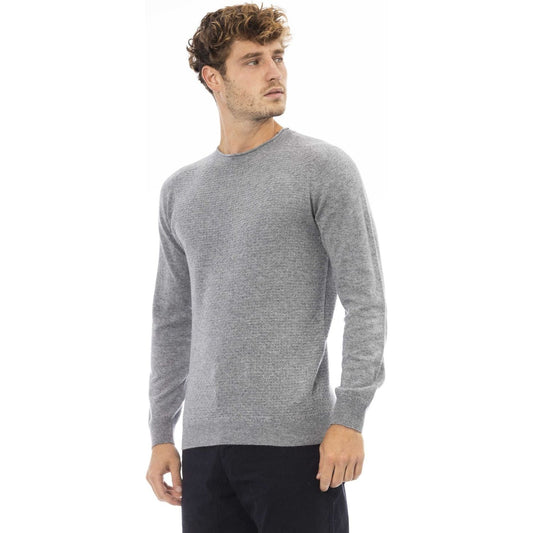 Alpha Studio Sweaters Sweaters Alpha Studio Dark Gray