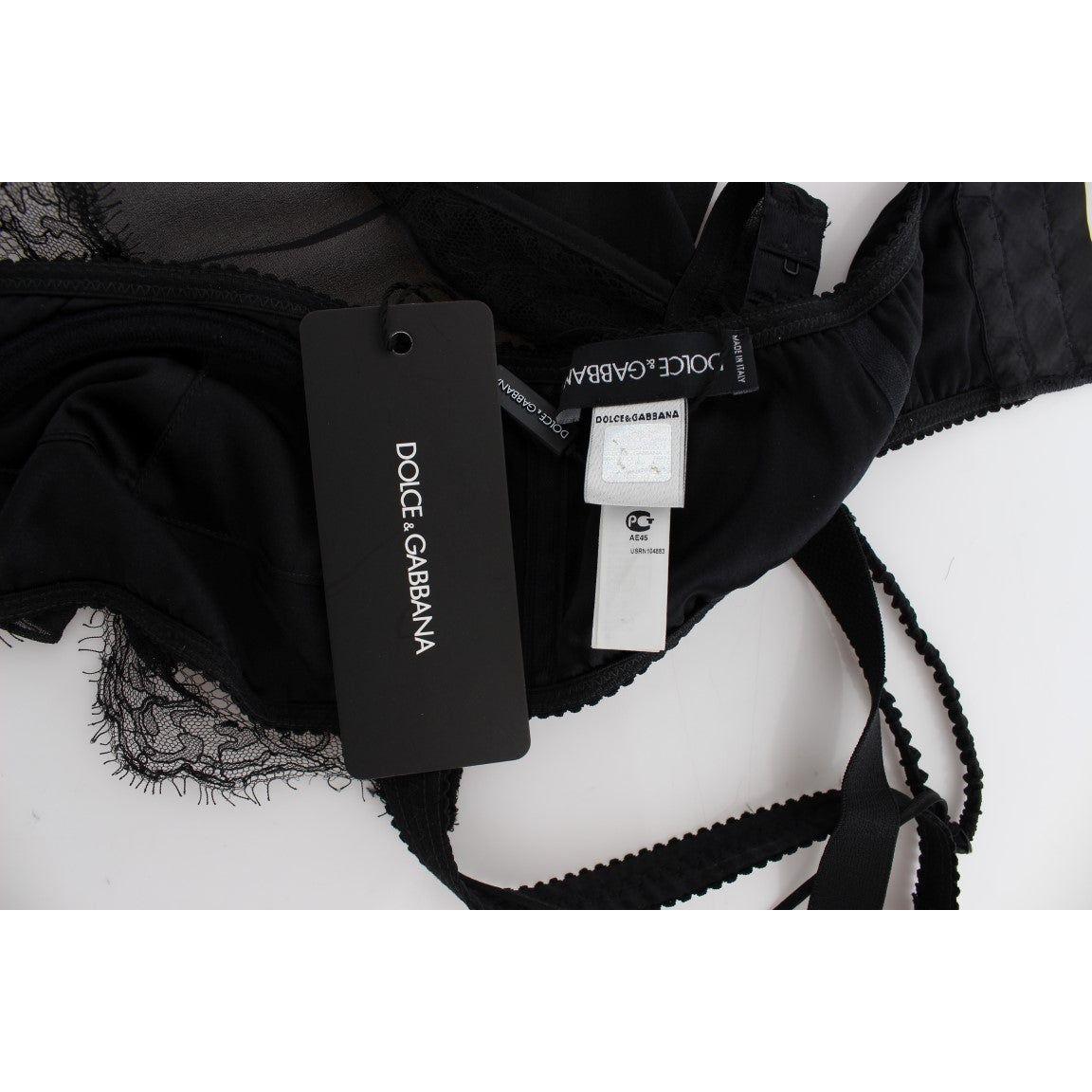 قميص بيبي دول أنيق من الحرير والدانتيل من دولتشي آند غابانا