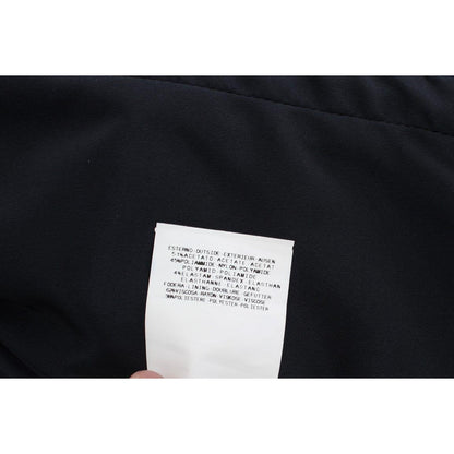 Exte Blue Three Button Single Breasted Blazer Jacket Exte