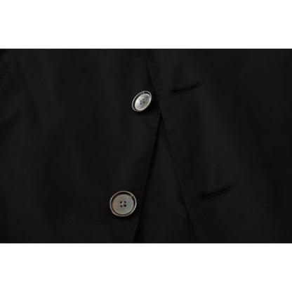 Dolce & Gabbana Black Single Breasted TAORMINA Breasted Blazer 1728,67345645728,Black,Blazers - Men - Clothing,Blazers - Suits & Blazers - Clothing,Clothing,Dolce & Gabbana,IT50 | L,Material: 100% Cotton,Men,Men - Clothing,New with tags,Suits & Blazers -