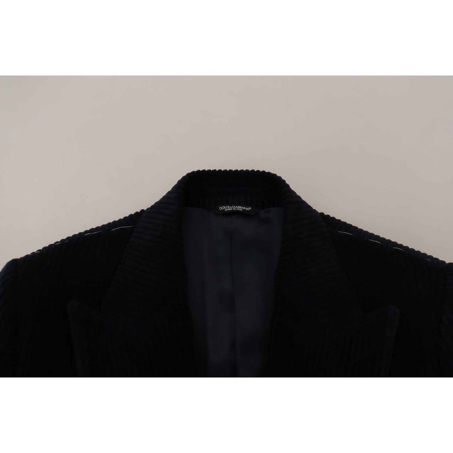 Dolce & Gabbana Black Cotton Cardigan Long Coat Men Jacket 1728,67345645728,Black,Blazers - Men - Clothing,Clothing,Coats - Jackets & Coats - Clothing,Dolce & Gabbana,IT46 | S,Jackets & Coats - Clothing,Material: 100% Cotton,Men,Men - Clothing,New with ta