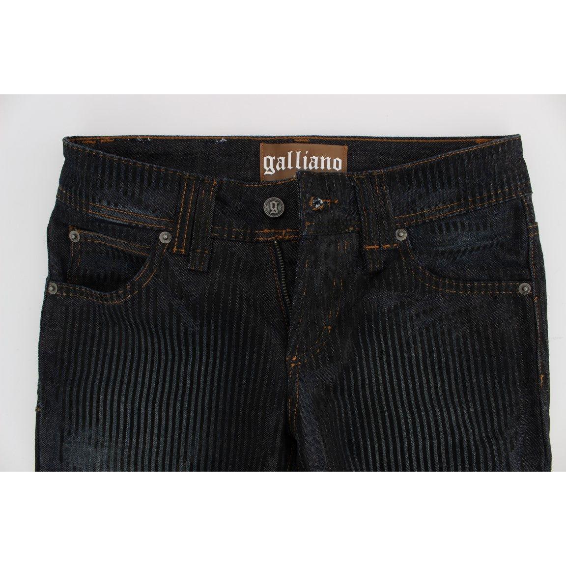 John Galliano Chic Slim Fit Bootcut Designer Jeans John Galliano