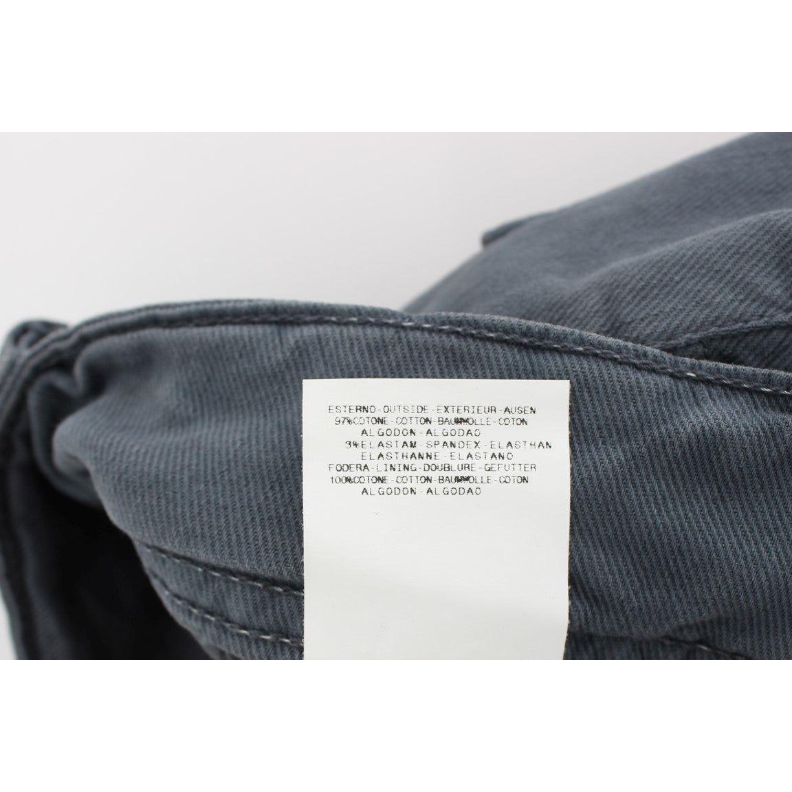 优雅修身版型喇叭裤