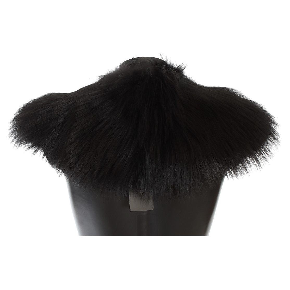 Dolce & Gabbana Black Fox Fur Collar Scarf Dolce & Gabbana