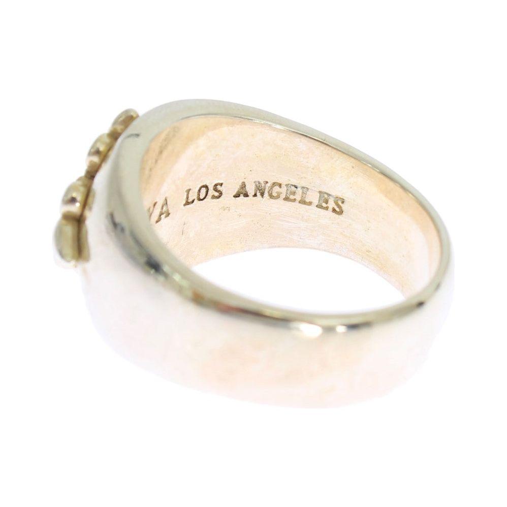 Nialaya Silver Crest 925 Sterling Ring Nialaya