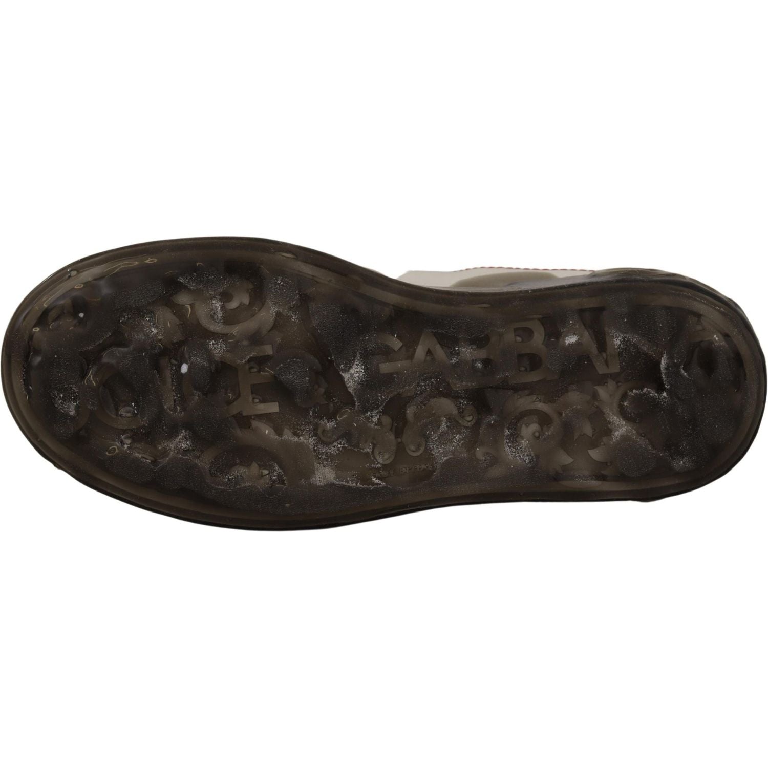 优雅的白色皮革运动鞋