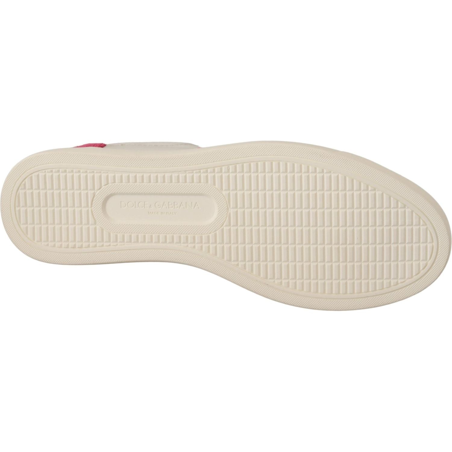 优雅的白色皮革低帮运动鞋