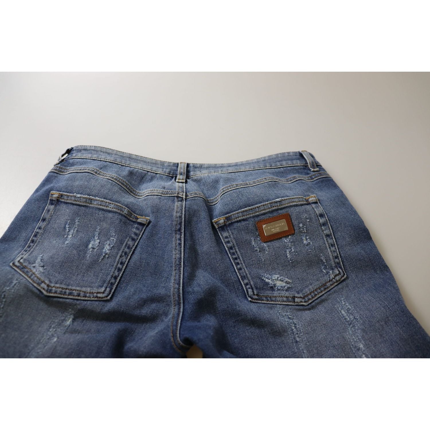 时尚低腰紧身牛仔裤