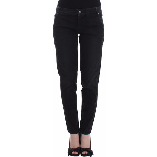 Ermanno Scervino Blue Slim Jeans Denim Pants Skinny Leg Straight Ermanno Scervino