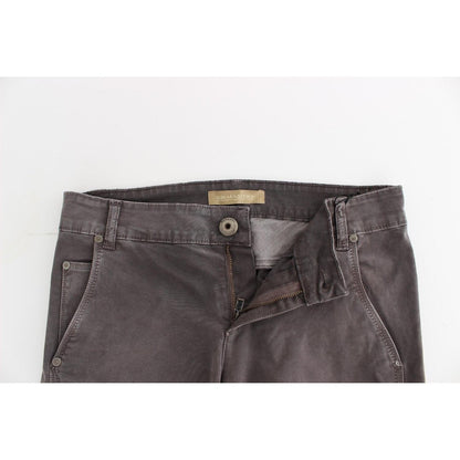 Ermanno Scervino Gray Slim Jeans Denim Pants Skinny Leg Stretch Ermanno Scervino