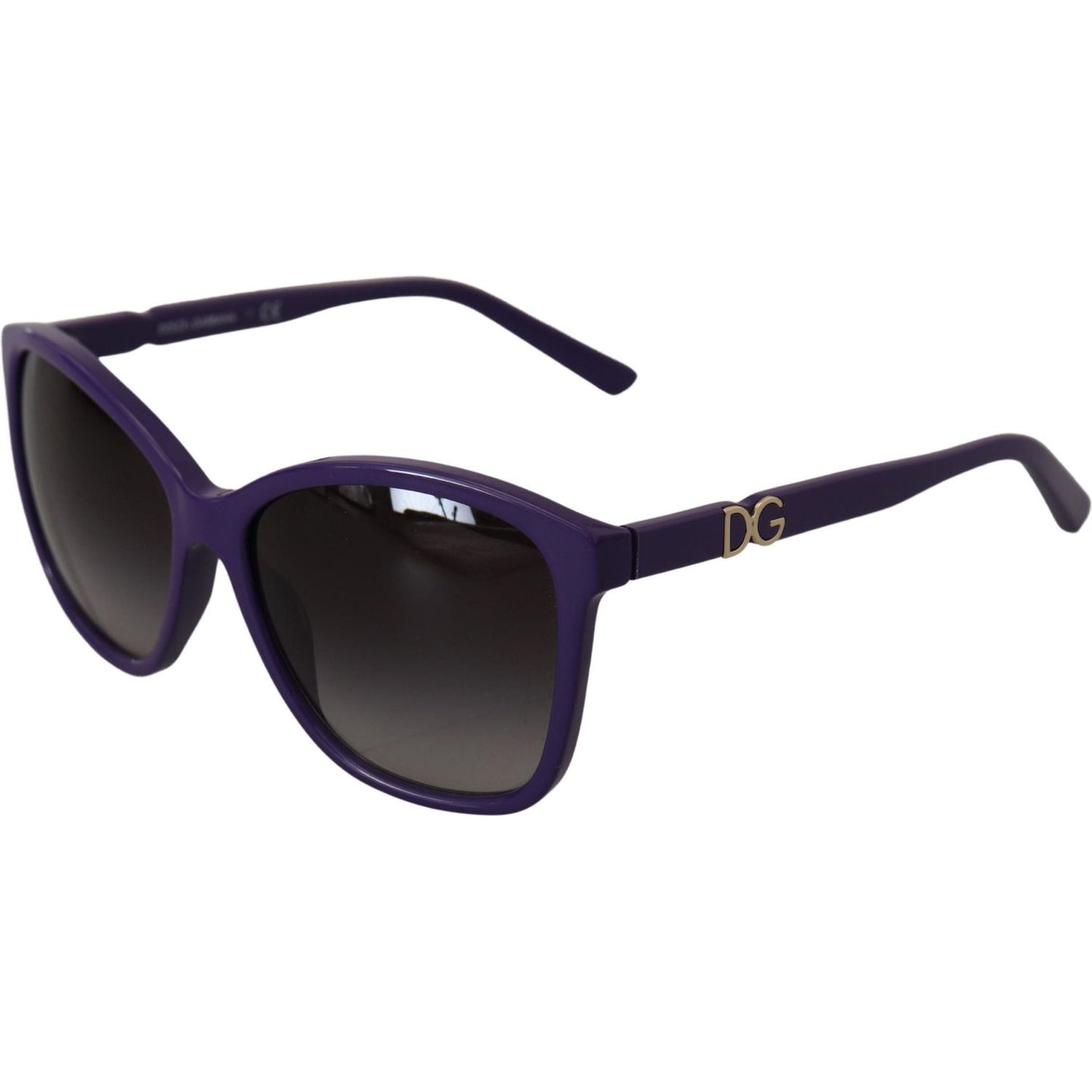 Dolce & Gabbana Elegant Violet Round Sunglasses for Women Dolce & Gabbana