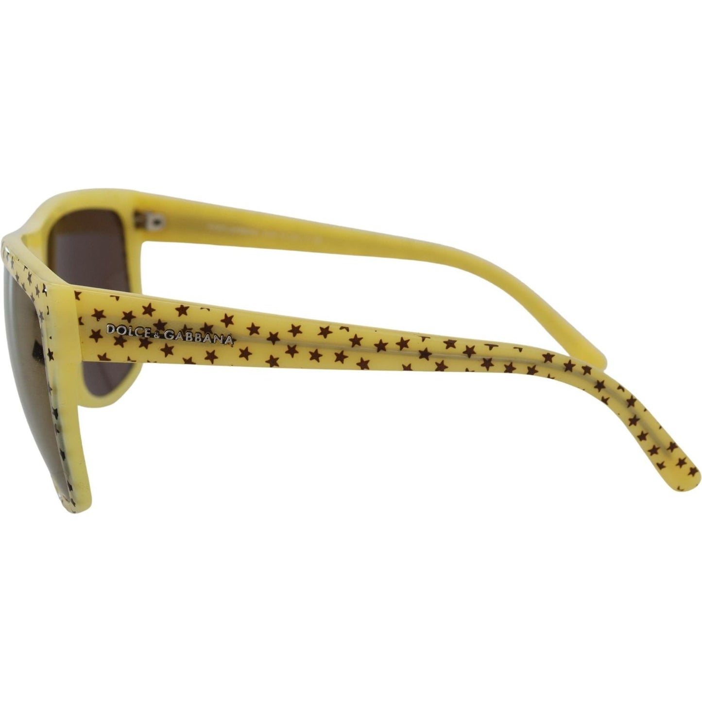 Dolce & Gabbana Yellow Stars Acetate Square Shades DG4125 Sunglasses