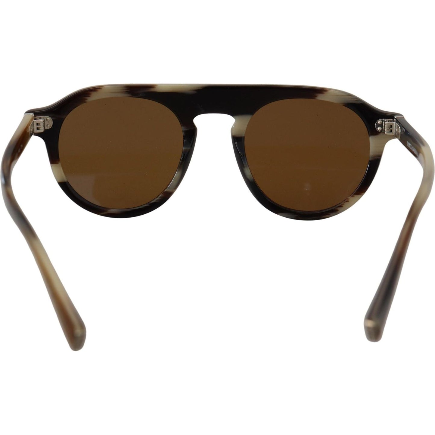 Dolce & Gabbana Brown Tortoise Oval Full Rim Eyewear DG4306 Sunglasses Dolce & Gabbana
