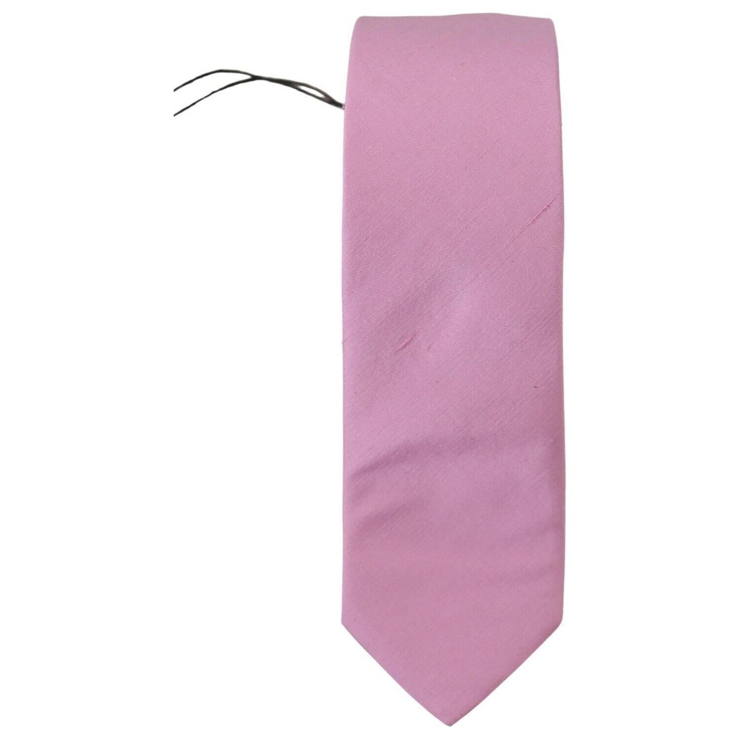 Daniele Alessandrini Pink Classic Men Necktie Accessory Silk Tie Daniele Alessandrini