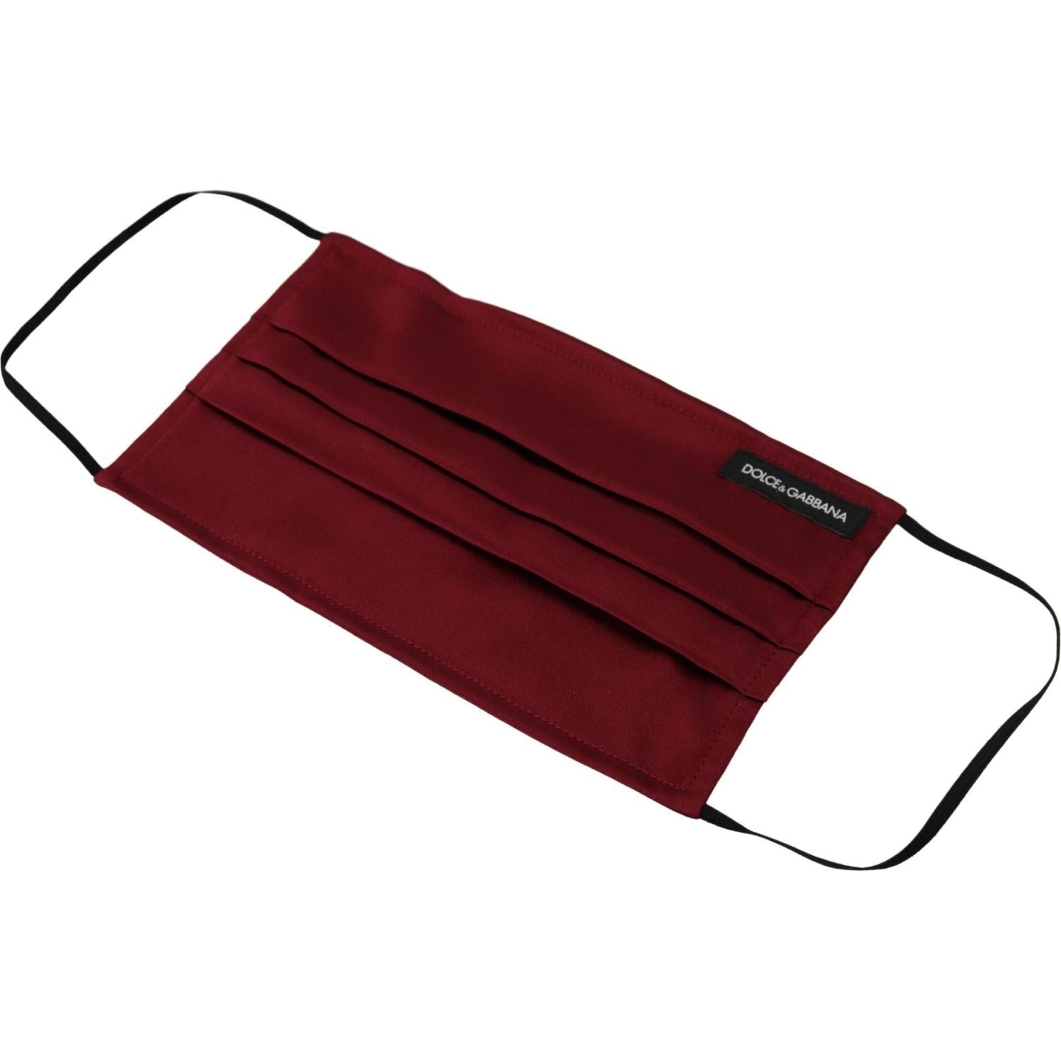 优雅丝绸褶皱栗色面膜