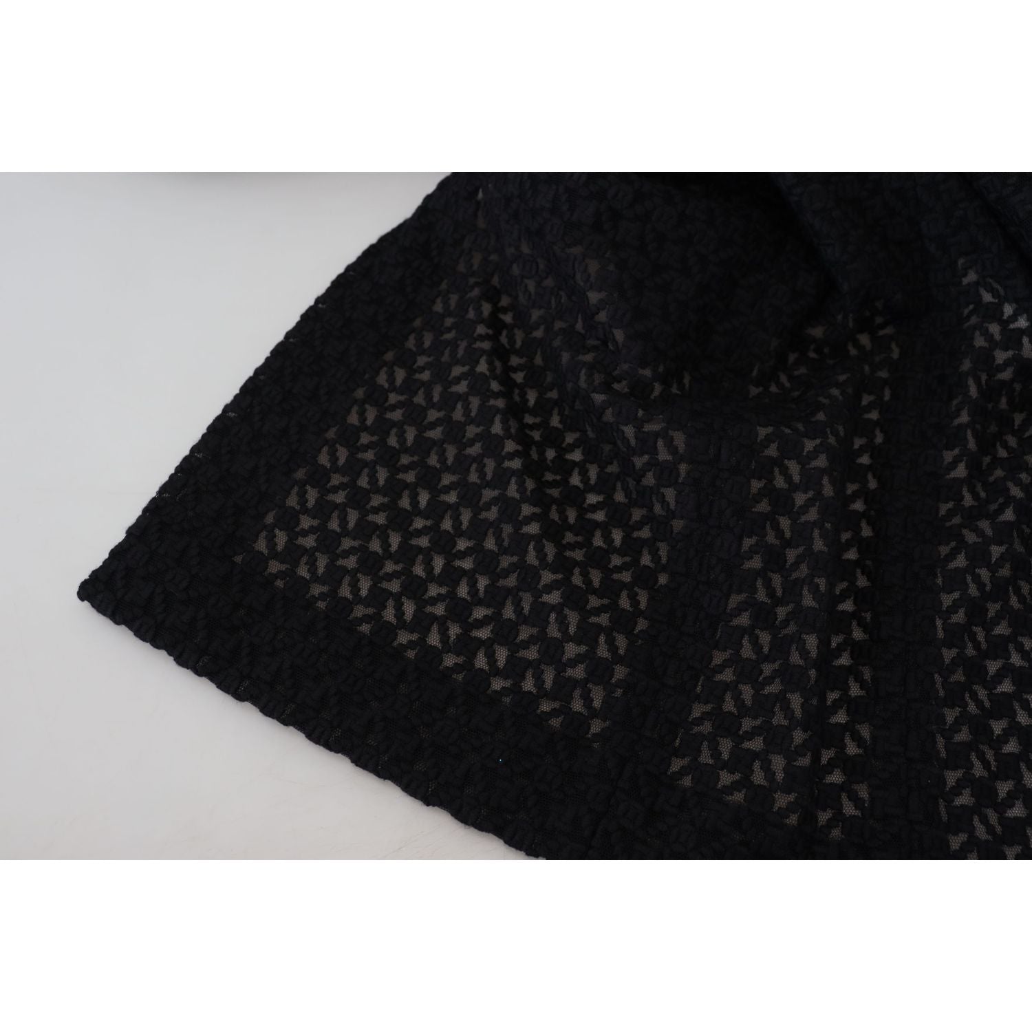 Dolce & Gabbana Black Button Down Long Blazer Cotton Jacket
