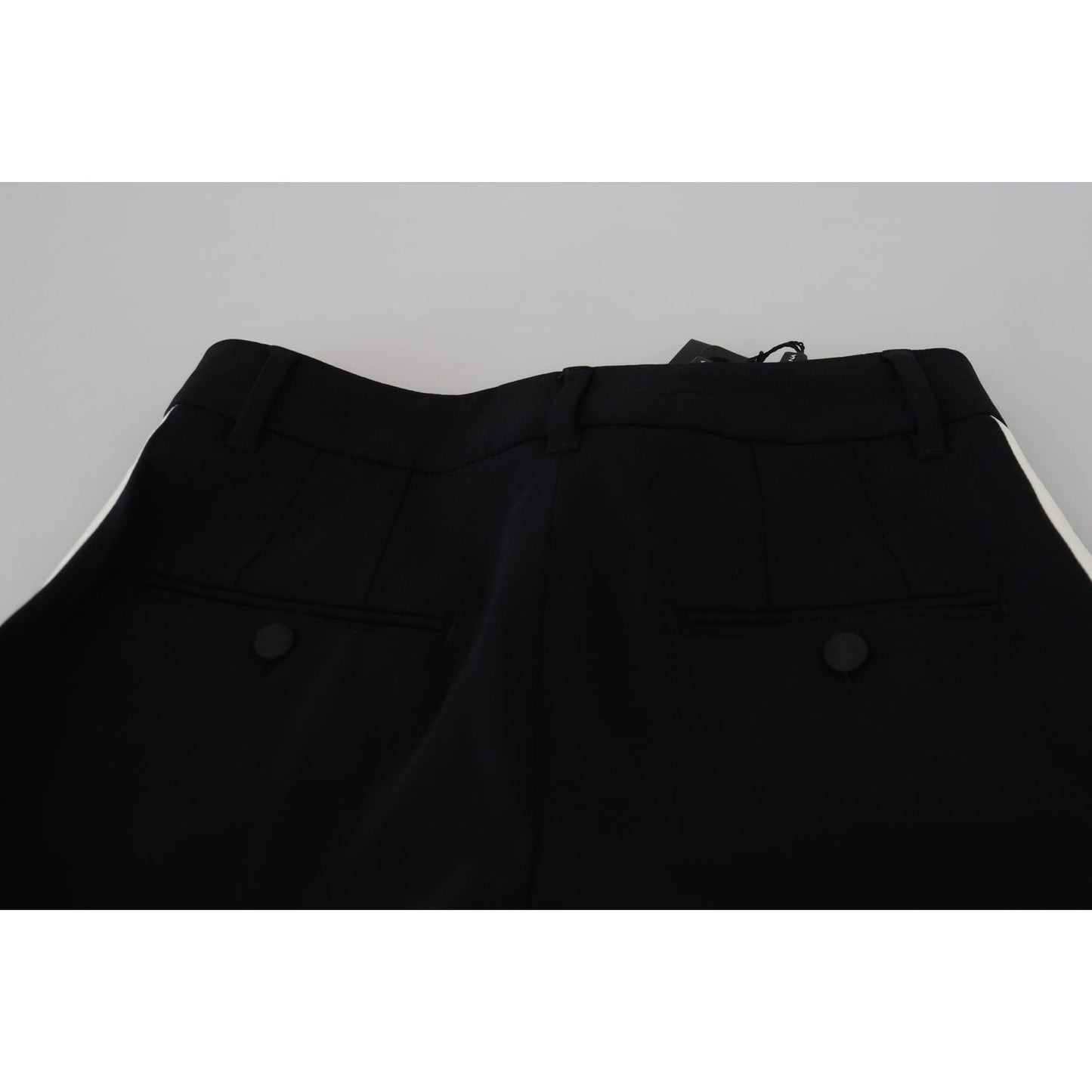 Dolce & Gabbana Black High Waist Women Pants