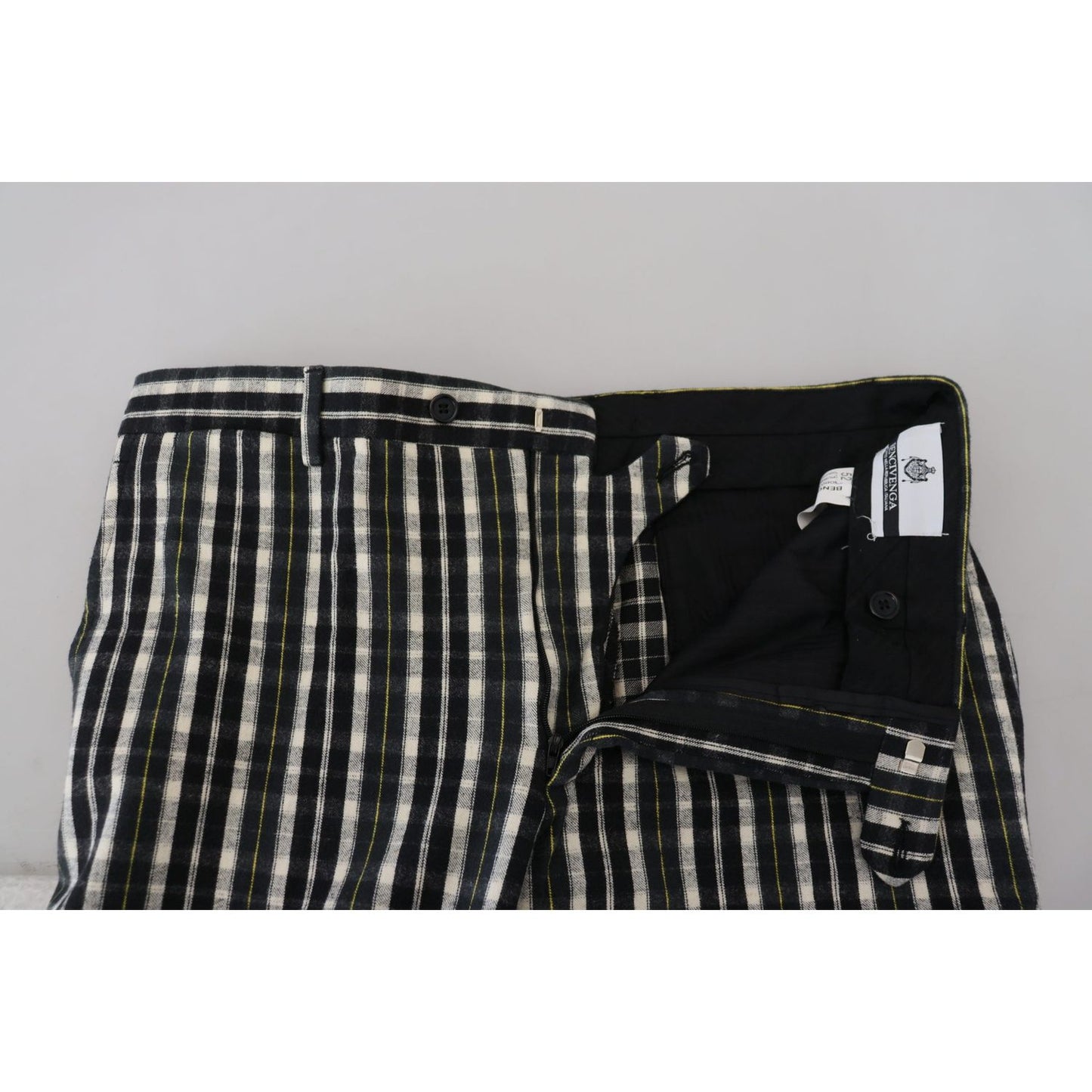 Elegant Black and White BENCIVENGA Pants BENCIVENGA