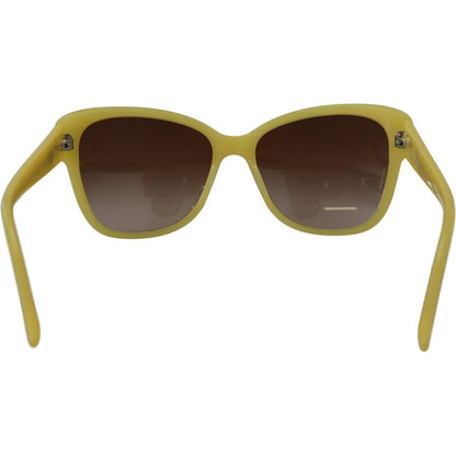 Dolce & Gabbana Yellow Acetate Frame Stars Embellishment DG4124 Sunglasses Dolce & Gabbana